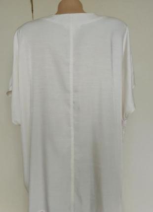 Гарна кремова блуза,туніка,h&amp;m6 фото