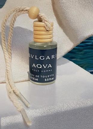 Ароматизатор в авто масляный bvlgari aqva pour homme 15ml