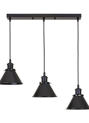 Люстра підвісна в стилі лофт 707pb102f-3 bk (500)