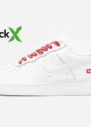 0385 air force 1 '07 supreme "white"