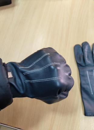 Перчатки кожаные