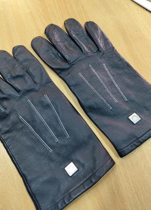 Перчатки кожаные