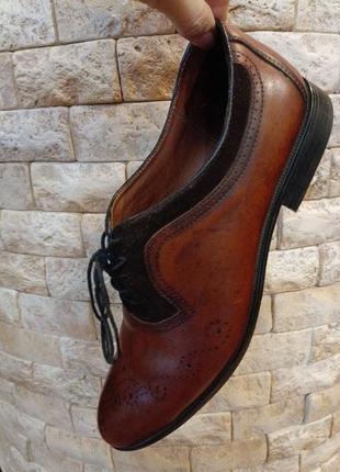 Броги кожаные итальянские creato a mano