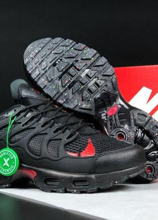 Мужские кроссовки nike air max terrascape plus черно красные спортивные кроссовки повседневные кроссовки4 фото