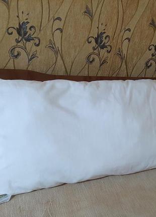 Германия ,подушка для  сна
 с наполнителем из силиконового волокна fibeг
и хлопкового чехла2 фото
