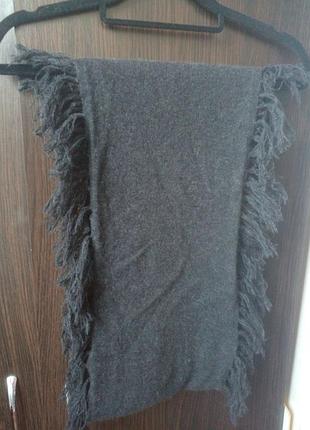 Шарф кашеміровий,100% кашемір,шарф трикотажний