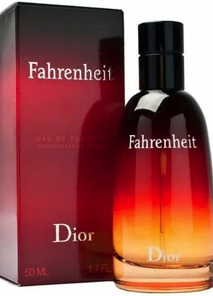 Чоловічі парфуми christian dior fahrenheit 100мл туалетна вода