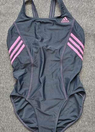 Купальник спортивный, цельный, adidas, xs-s.