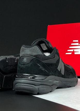 Мужские кроссовки new balance черные4 фото