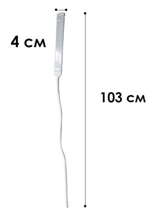 Настольная led лампа m-006 светодиодная гибкая зажимная с поворотным кронштейном white3 фото