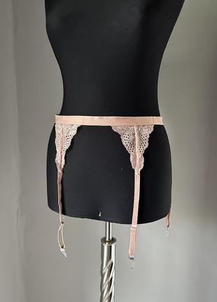 Пояс для панчох рожевий м-л