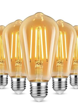 Светодиодная винтажная лампочка defurhome edison