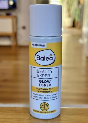 Balea toner beauty expert glow | тонер с витамином с, 100 ml.1 фото