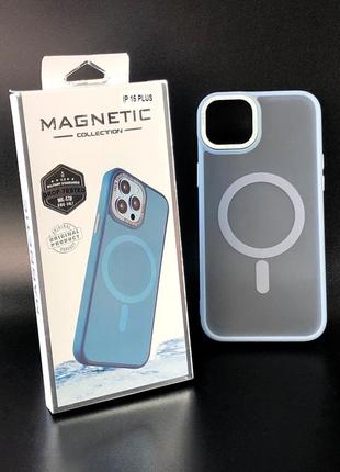 Чехол для телефона iphone 12 /12pro silicone space with magsafe grey