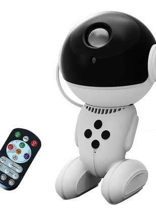 Проектор black hole galaxy projector с таймером и оборотом на 360° градусов беспроводной