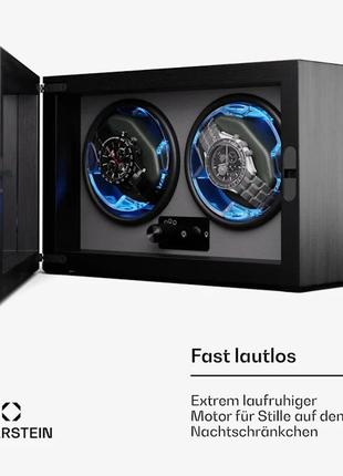 Шкатулка ротатор klarstein brienz 2 для подзавода 4-х часов германия