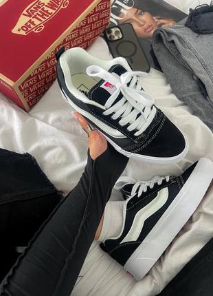 Женские кеды vans knu old skool platform на платформе3 фото