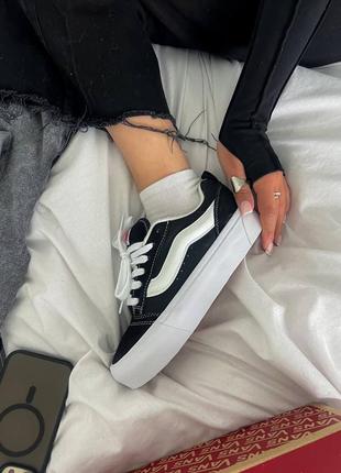 Женские кеды vans knu old skool platform на платформе9 фото