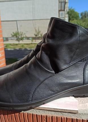 Качественные кожаные ботинки, ботильоны arena италия