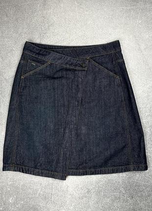 G-star raw спідниця джинсова на запах юбка6 фото