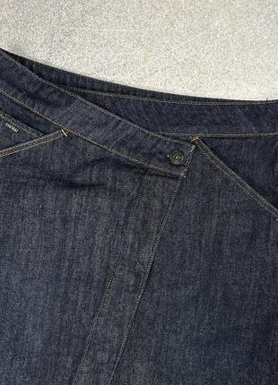 G-star raw спідниця джинсова на запах юбка10 фото