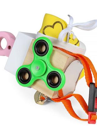 Дитяча розвивальна іграшка xm-5568 бізікуб розвивальний куб