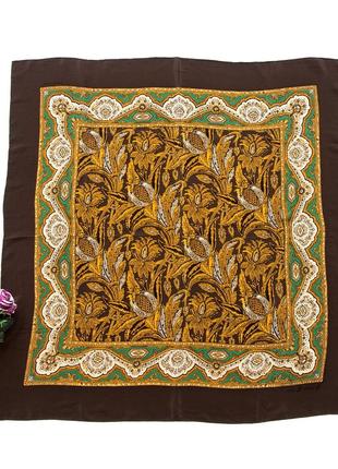 Платок шелковый, collection sourdive, натуральный шелк.