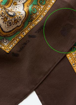 Платок шелковый, collection sourdive, натуральный шелк.