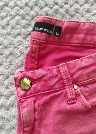 Розовые джинсы скинни 38 м taily weil4 фото