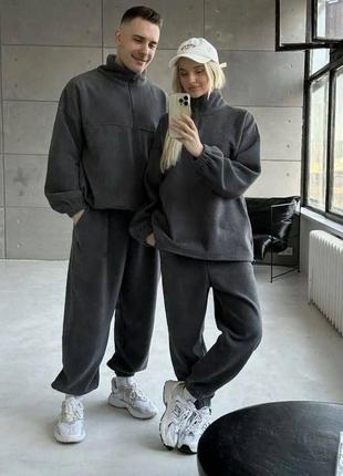Костюм спортивный теплый флисовый
