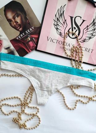 Отличные хлопковые трусики стринги victoria’s secret
коллекция pink 
m