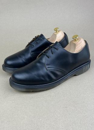 Оригинальные кожаные туфли Оксфорды dr. martens