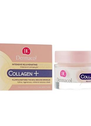 Ночной крем для лица dermacol collagen + intensive rejuvenating