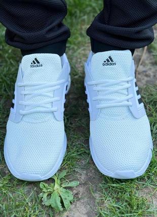 Весенне-летние мужские кроссовки adidas white5 фото