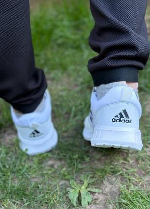 Весенне-летние мужские кроссовки adidas white6 фото
