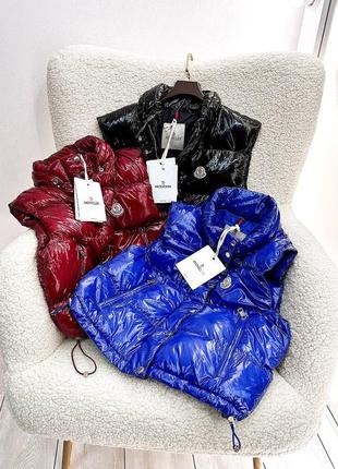 Жилетка безрукавка moncler монклер