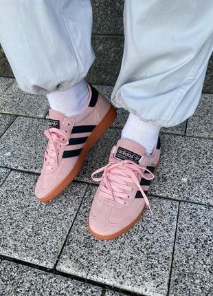 Adidas spezial pink/black5 фото