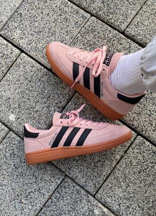 Adidas spezial pink/black7 фото