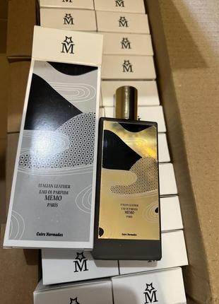 Парфуми унісекс memo italian leather (tester) 100 ml мемо італійська шкіра (тестер) 100 мл