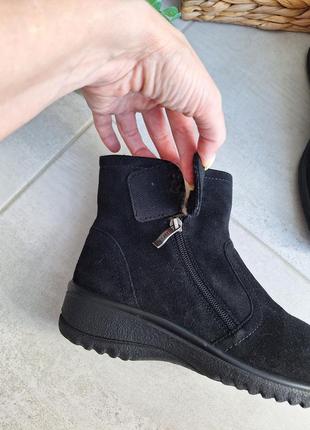Зимние ботинки из натуральной замши ara 39