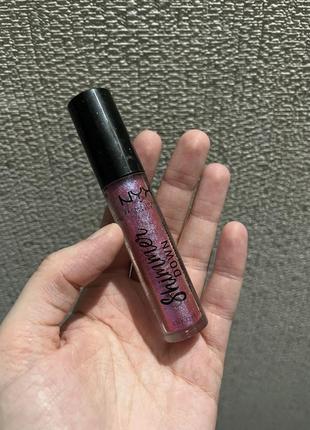 Блиск для губ nyx shimmer