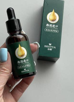 Сыворотка-масло с имбирем для роста волос beotua ginger care hair1 фото