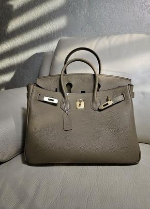 Сумка в стиле hermes birkin 35 cm 2