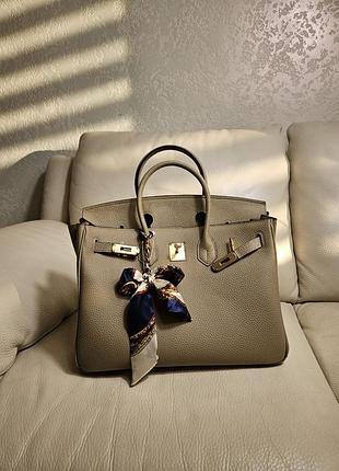 Сумка в стиле hermes birkin 35 cm 7