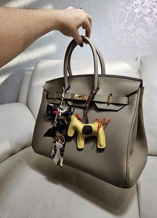 Сумка в стиле hermes birkin 35 cm 4