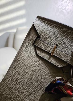 Сумка в стиле hermes birkin 35 cm 8