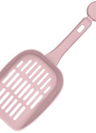 Совок для прибирання за собакою кішкою taotaopets 052204 25*9.5 cm pink