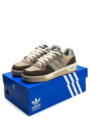 Кроссовки мужские adidas originals forum low beige brown