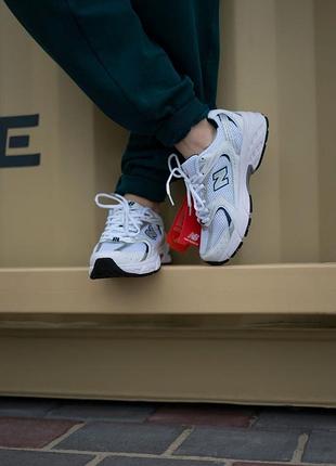 New balance 530 white/silver 4