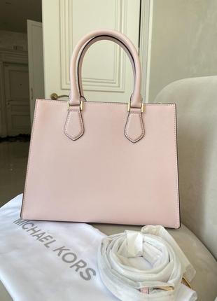 Сумка michael kors оригинал розовая4 фото
